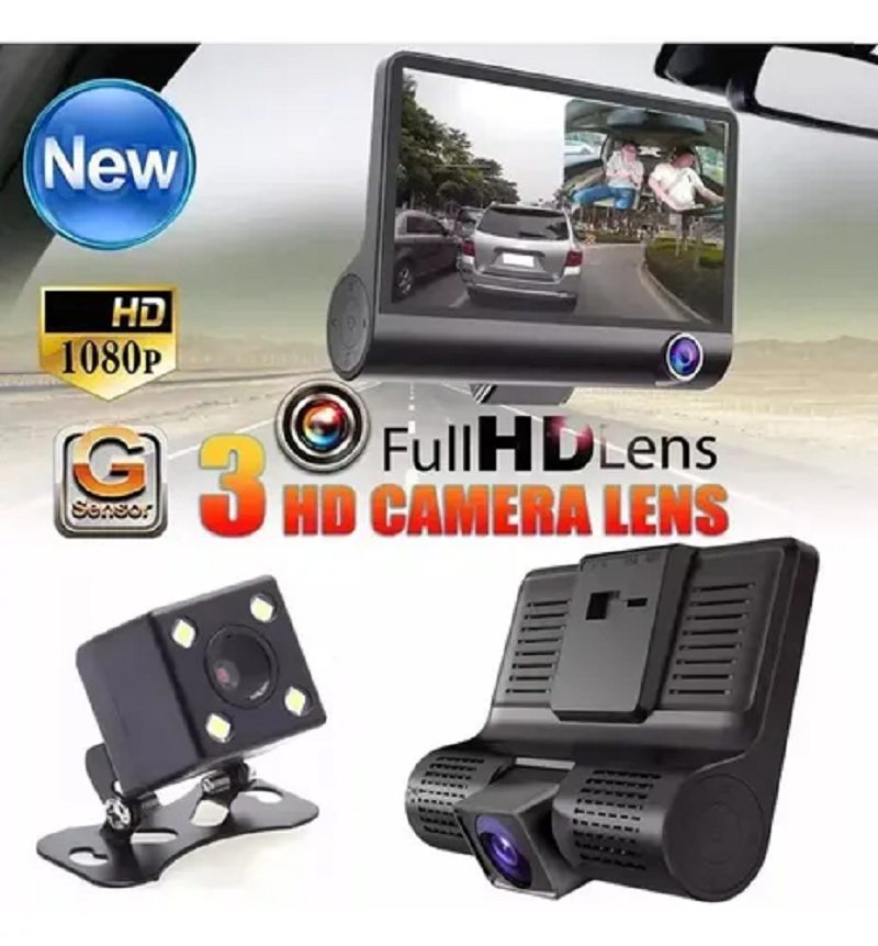 Miniatura 4 de Espejo Retrovisor De Triple Lente carro